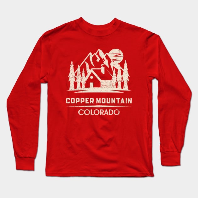 COPPER MOUNTAIN COLORADO Long Sleeve T-Shirt by Cult Classics